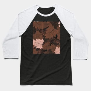 Maple Leaf pattern-Autumn season mood graphic design Baseball T-Shirt